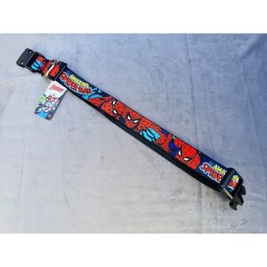 Marvel Comics Amazing Spider-Man Dog Collar Adjustable 15-24" L Plastic Clip NEW